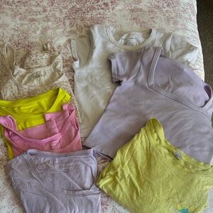 Assorted Sleeveless and Short Sleeve 8 Tops